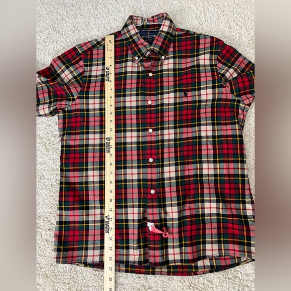 Men's Medium Polo Ralph Lauren Button Up GUC - Picture 5 of 6